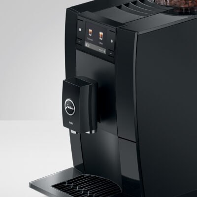 JURA A8 Piano Black (EA), detail van de vormgeving